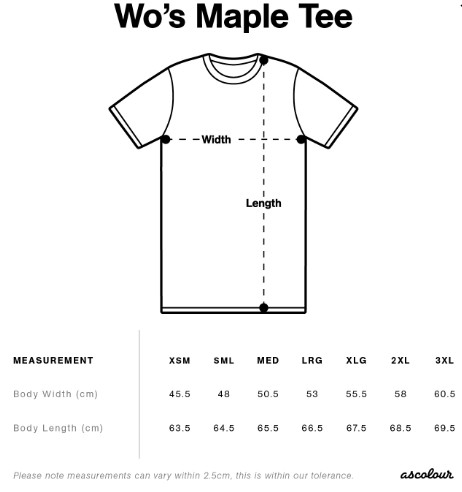 Womens Maple Tee - Image 2